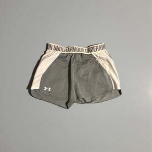 Under Armour Women's Play Up 2.0 Gray Athletic Shorts
